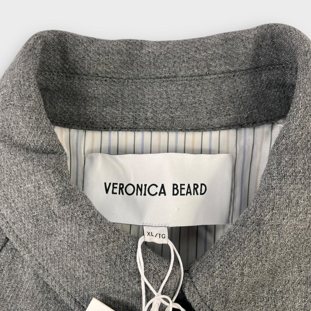 Veronica Beard Conneley Crop Trench Coat Size XL NEW - Picture 4 of 8